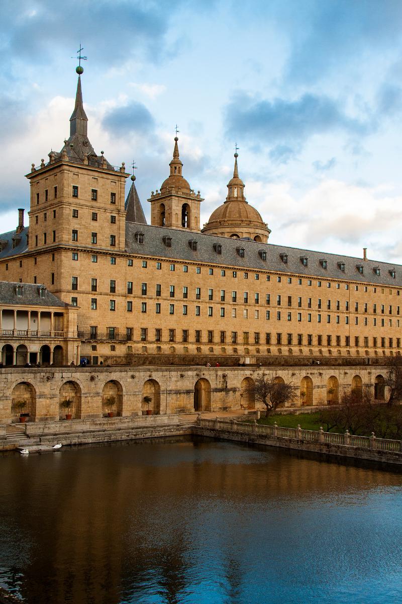 The Monestary in El Escorial just outside of Madrid
