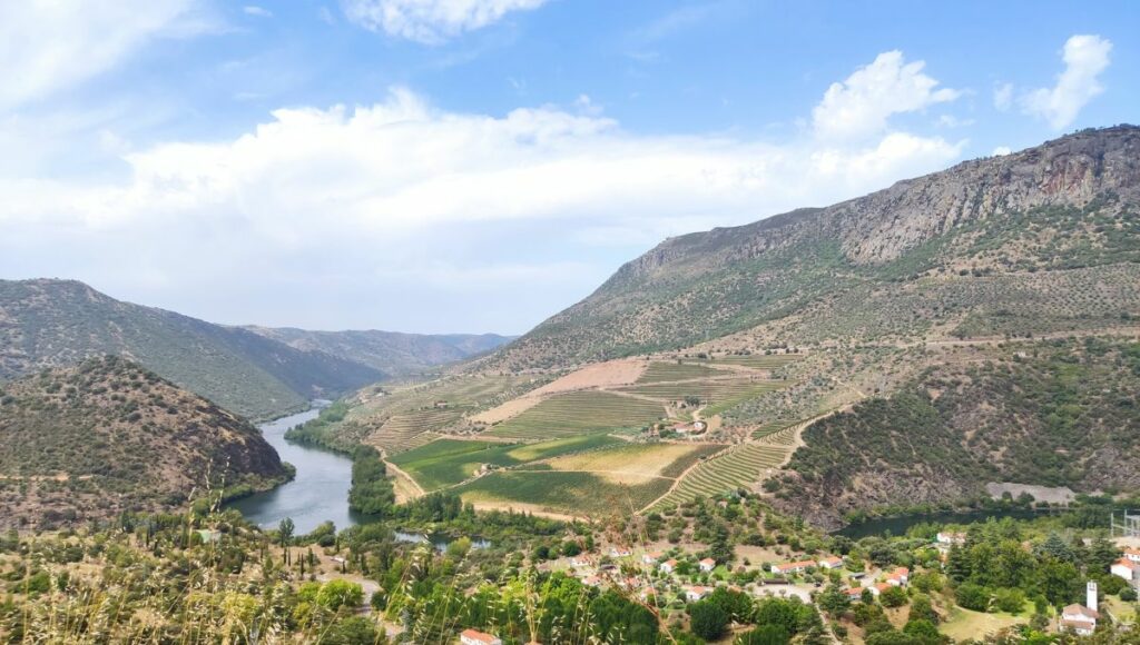 The dramatice landscape of the area of Spain know as Arribes Del Duero on the Portugese border.